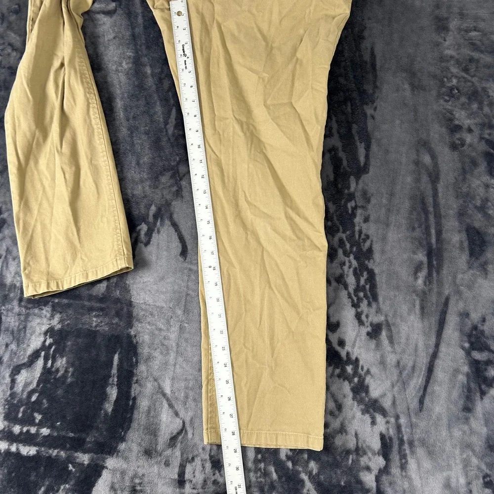 Banana Republic Fulton Chino‎ Mens 36x30 Khaki Tan Skinny Fit Pants